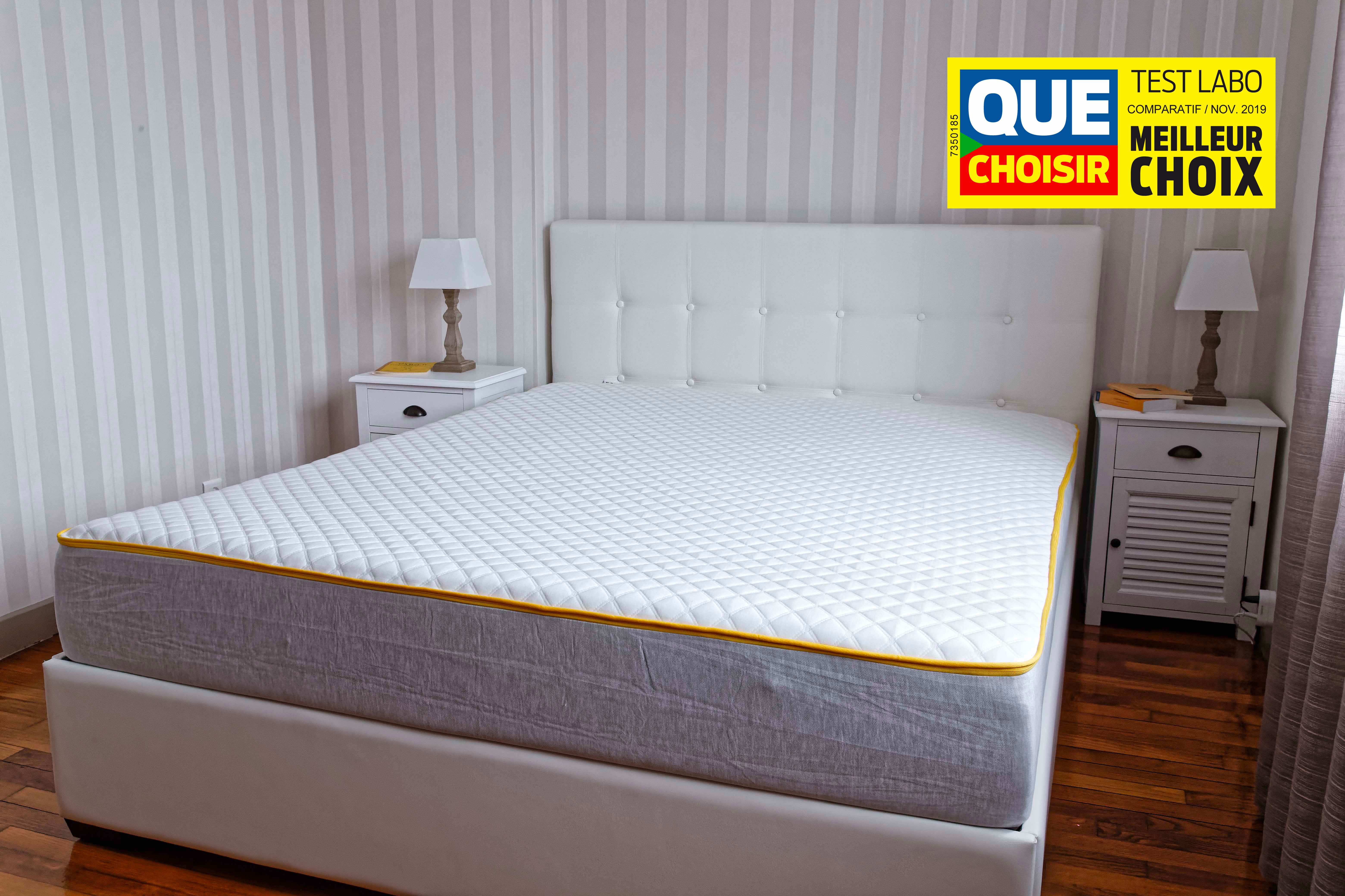 eve Matelas hybrid premium, meilleure note UFC Que Choisir